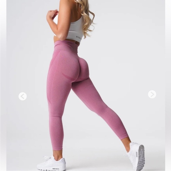 NVGTN women’s Pink Contour Seamless Legging - Small - Picture 1 of 6
